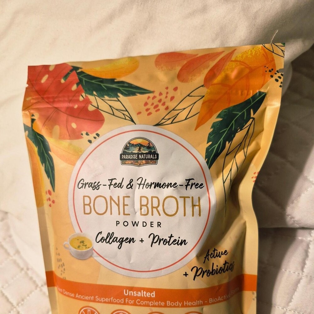 Paradise Naturals Bone Broth Powder - Unsalted
